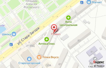 Служба доставки цветов Florrus на карте