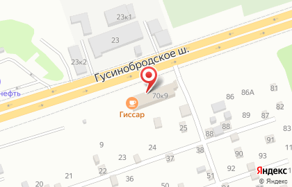 Хостел Сибирский рай на карте