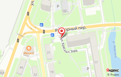 Автомат питьевой воды Ключ здоровья на улице Красных Зорь на карте