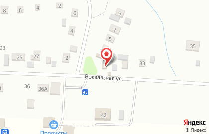 Продуктовый магазин в Новосибирске на карте