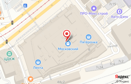 Пункт выдачи заказов Hermes в Красносельском районе на карте