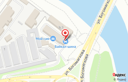 Автоцентр Hankook Masters Байкал-Шина на 3-й Малой улице на карте