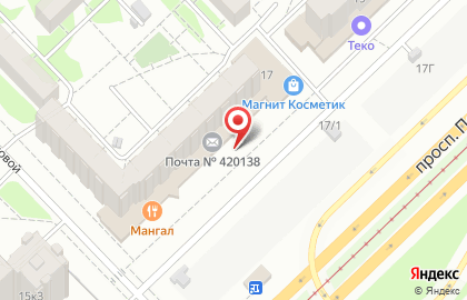 Магазин тканей Фея на проспекте Победы на карте