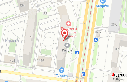 Консультативно-диагностический центр Детское здоровье на улице Попова на карте