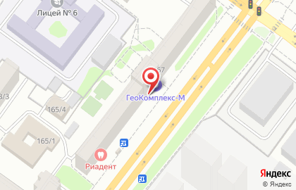 Транспортно-экспедиционная компания Траско в Октябрьском районе на карте
