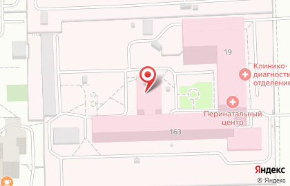 Перинатальный центр в Кирове на карте