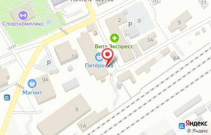Магазин товаров смешанного типа ФайТро на Кооперативной улице на карте