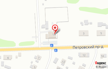Продуктовый магазин в Гаврилове Посаде на карте
