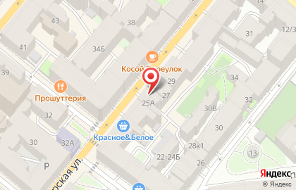 ЗАО СберкредБанк на Большой Пушкарской улице на карте