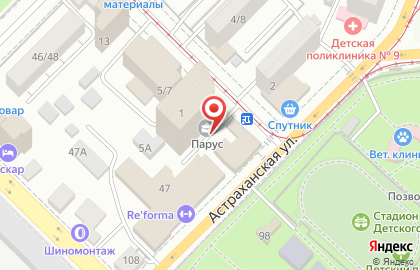 Сити-отель "Богемия" на карте
