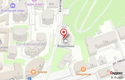 Водоканал в Казани на карте