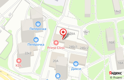 Медицинский центр Prime Clinic на карте