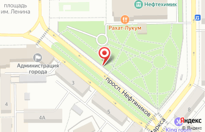 Каток Льдинка на улице Гагарина на карте