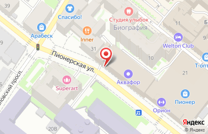 Магазин фильтров Аквафор в Петроградском районе на карте