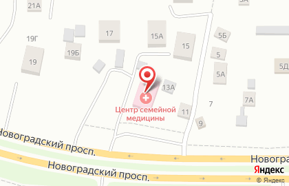 Центр семейной медицины ЦСМ на Логовой улице на карте
