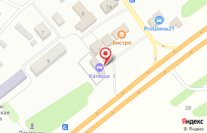 Мини-гостиница Катюша в Чебоксарах на карте