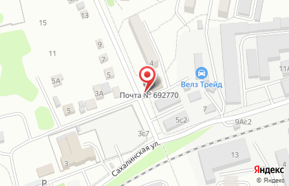 Продуктовый магазин, ООО Сад на карте