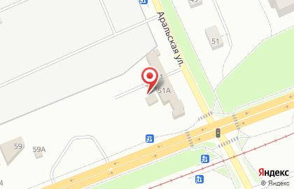 Автостоянка в Красноярске на карте