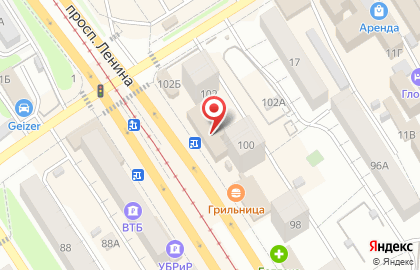 Ювелирный магазин 585 Золотой в Октябрьском районе на карте