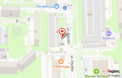 Магазин Красное & Белое в Пензе на карте