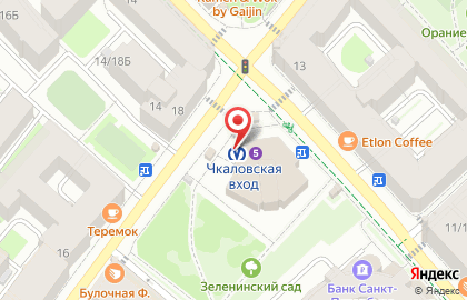 Банкомат СберБанк на Большой Зелениной улице , 12 на карте