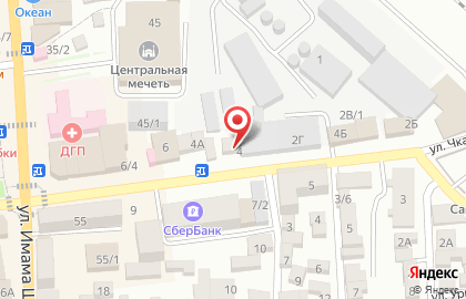 Косметологический кабинет на улице Чкалова на карте