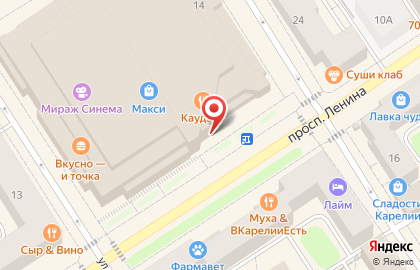 Банкомат Альфа-Банк в Петрозаводске на карте