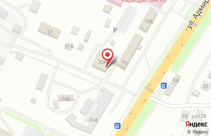 Столовая Каспрыбхолодфлот на карте