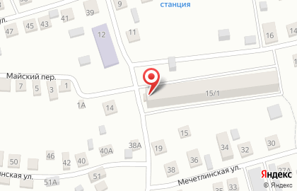 Продовольственный магазин в Калининском районе на карте