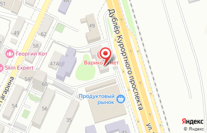 Банк Русский Стандарт АО на улице Чайковского на карте