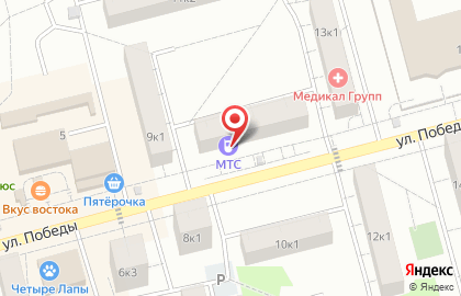 Цветочный салон Мир цветов на карте