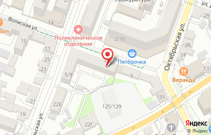 Зоомагазин Zooмир на Волжской улице на карте