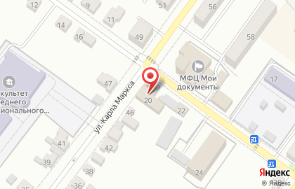 Участковый пункт полиции, опорный пункт на Красноармейской улице на карте