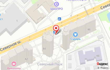 Киоск по продаже питьевой воды Ключ здоровья на Северном шоссе на карте