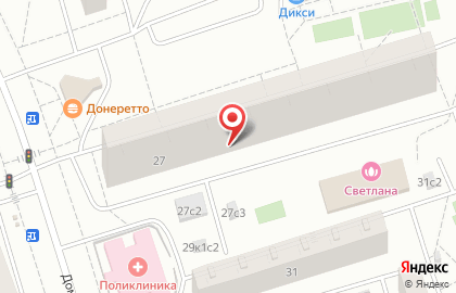 Эконом-парикмахерская София в Южном Орехово-Борисово на карте