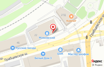 Мебельный магазин Цвет Диванов на Грабцевском шоссе на карте