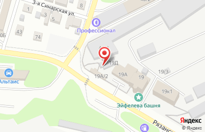 ООО Эверест на Рязанской улице на карте