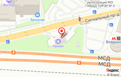 ЕКА в Сигнальном проезде, вл4 на карте