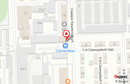 Транспортная компания Альтаир на Северо-Крымской улице на карте