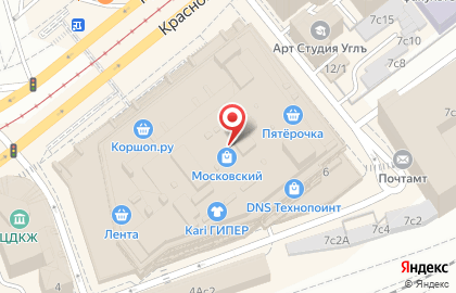 Часовая мастерская на Комсомольской на карте