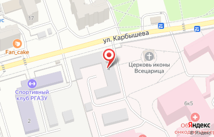 Медицинский центр «Мед Юг» на карте