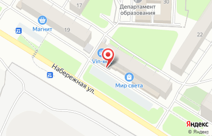 Магазин светотехники Мир света в Ханты-Мансийске на карте