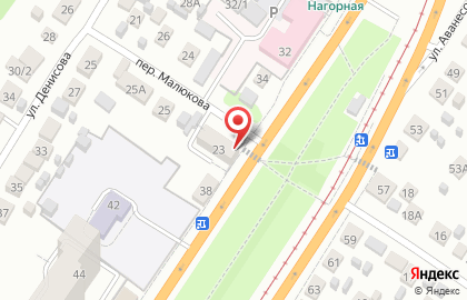 Продуктовый магазин в Барнауле на карте