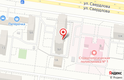 Академия ментальной арифметики AMAKids на улице Свердлова на карте