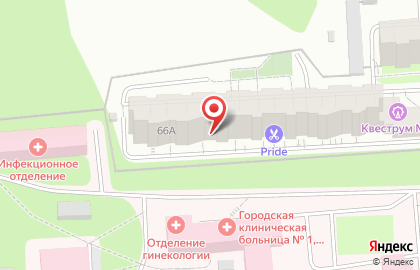 Лаборатория ФПС в Мотовилихинском районе на карте