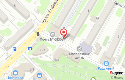 Магазин мясопродуктов мясопродуктов в Петропавловске-Камчатском на карте