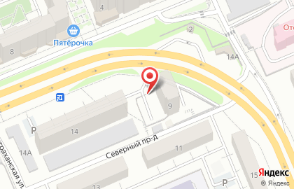Салон красоты Caramel в Северном проезде на карте