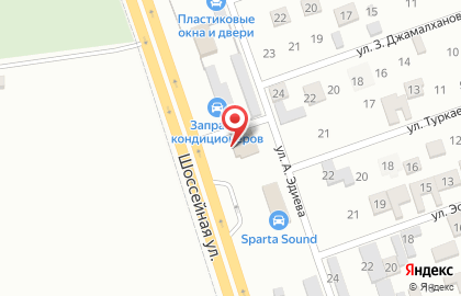 Мебельный салон Гарант на Шоссейной улице на карте