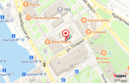 Гавань на Советской улице на карте