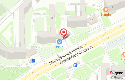 Груминг-кабинет Груминг-кабинет на Молодёжном проспекте на карте